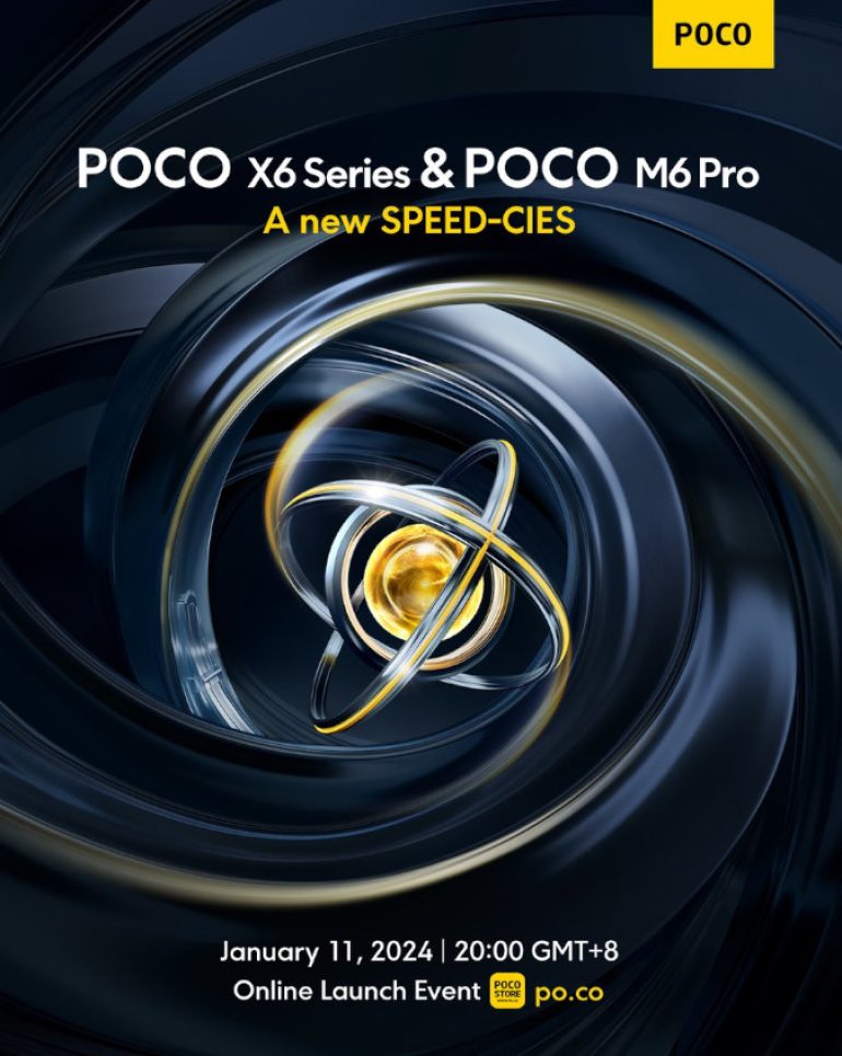 POCO X6 series and M6 Pro launch 2