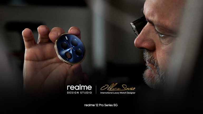 realme 12 Pro series 5G teaser Ollivier Saveo collab