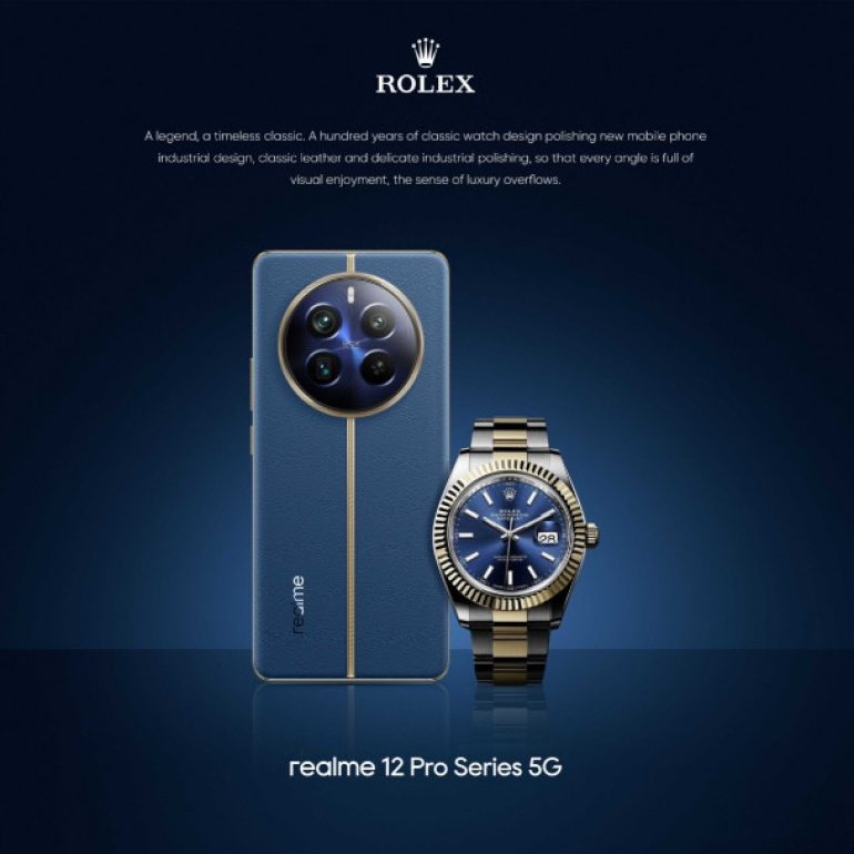 realme 12 Pro series 5G teaser Rolex leak