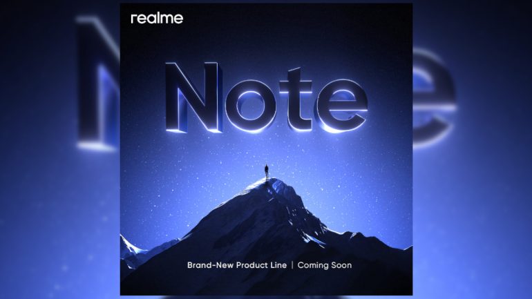 realme Note series revealed 1