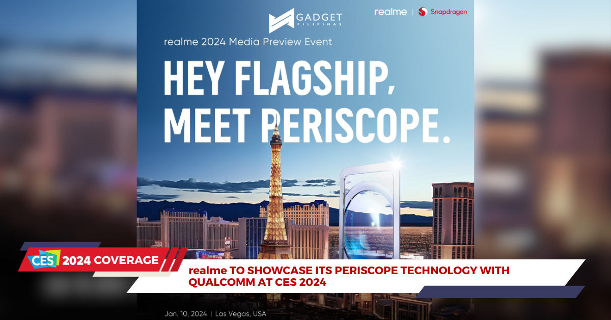 realme Will Showcase Its Periscope Telephoto Lens at CES 2024