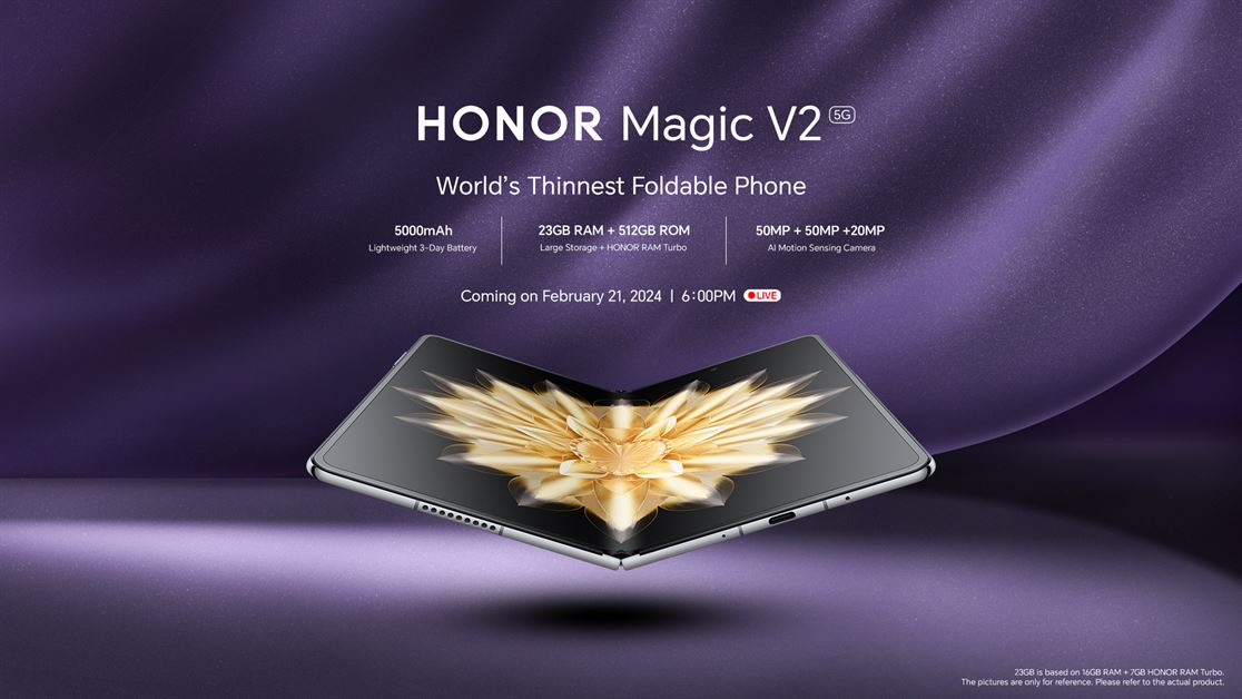HONOR Magic V2 Set to Launch in PH this February 21!