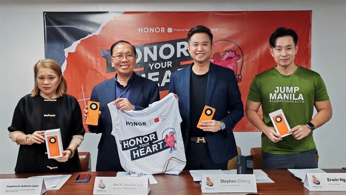 HONOR PH Partners with Philippine Heart Center and Jump Manila to Promote Heart Health this February
