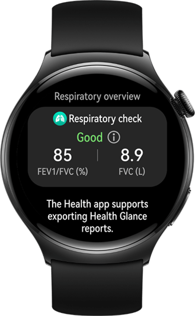 HUAWEI WATCH 4 Respiratory Check