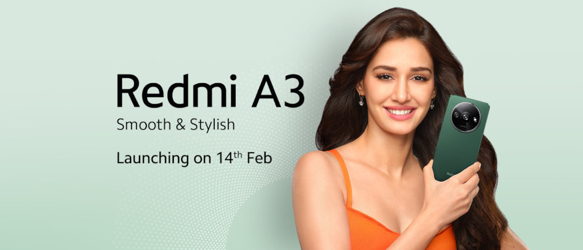 Redmi A3 Set to Launch in India on February 14
