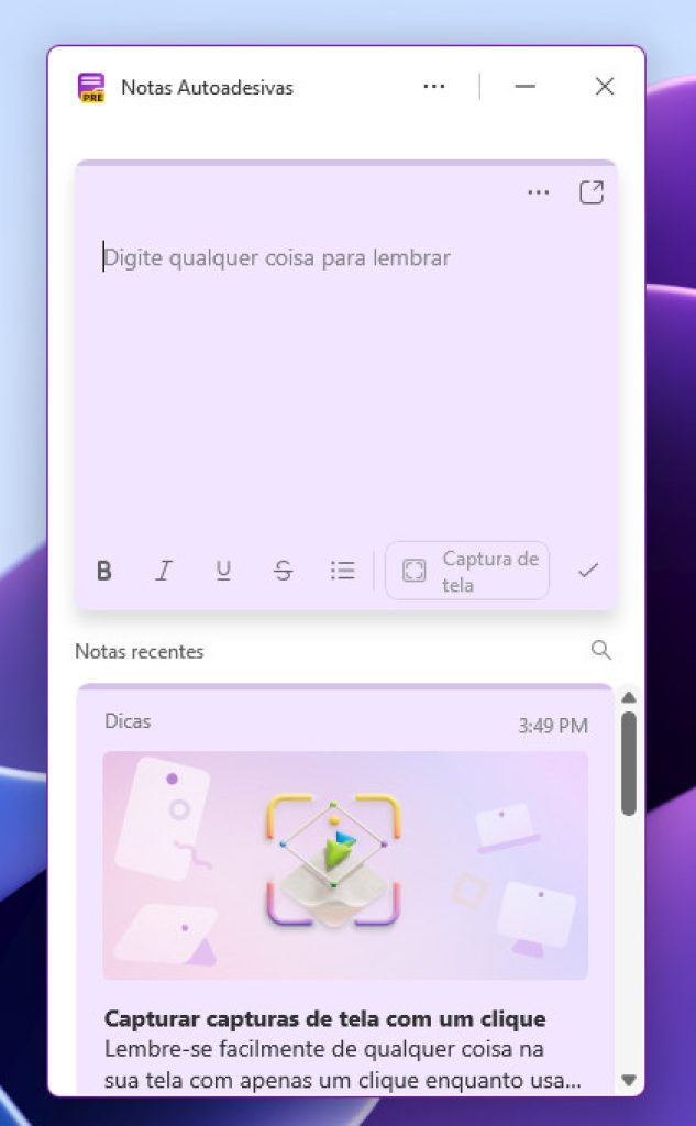 Windows Sticky Note redesign 2