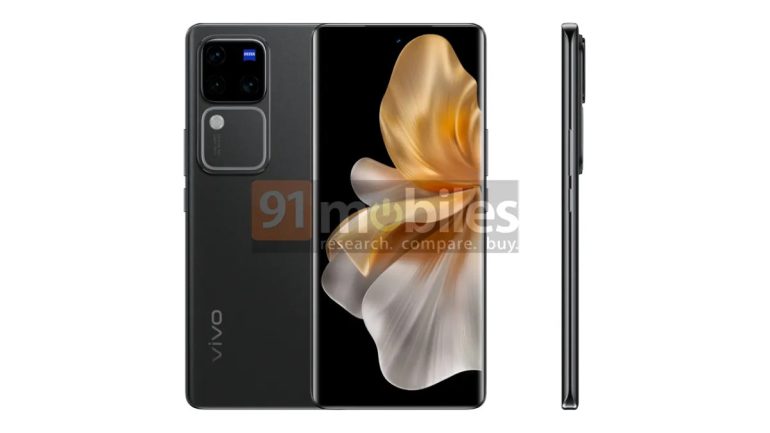 vivo V30 Pro renders and specs leak black