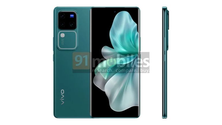 vivo V30 Pro renders and specs leak green