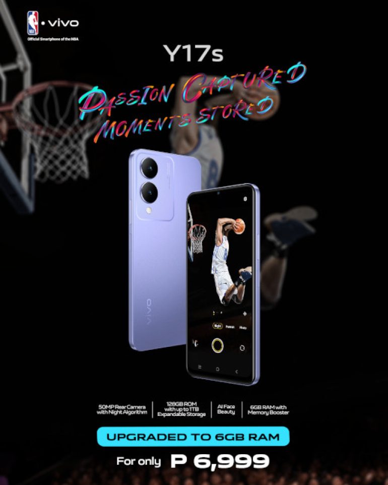 vivo Y17s 6GB+128GB PH launch price
