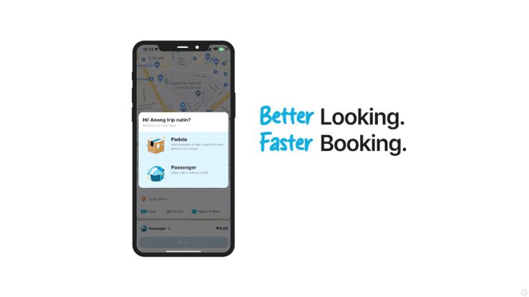 Angkas new app launch booking