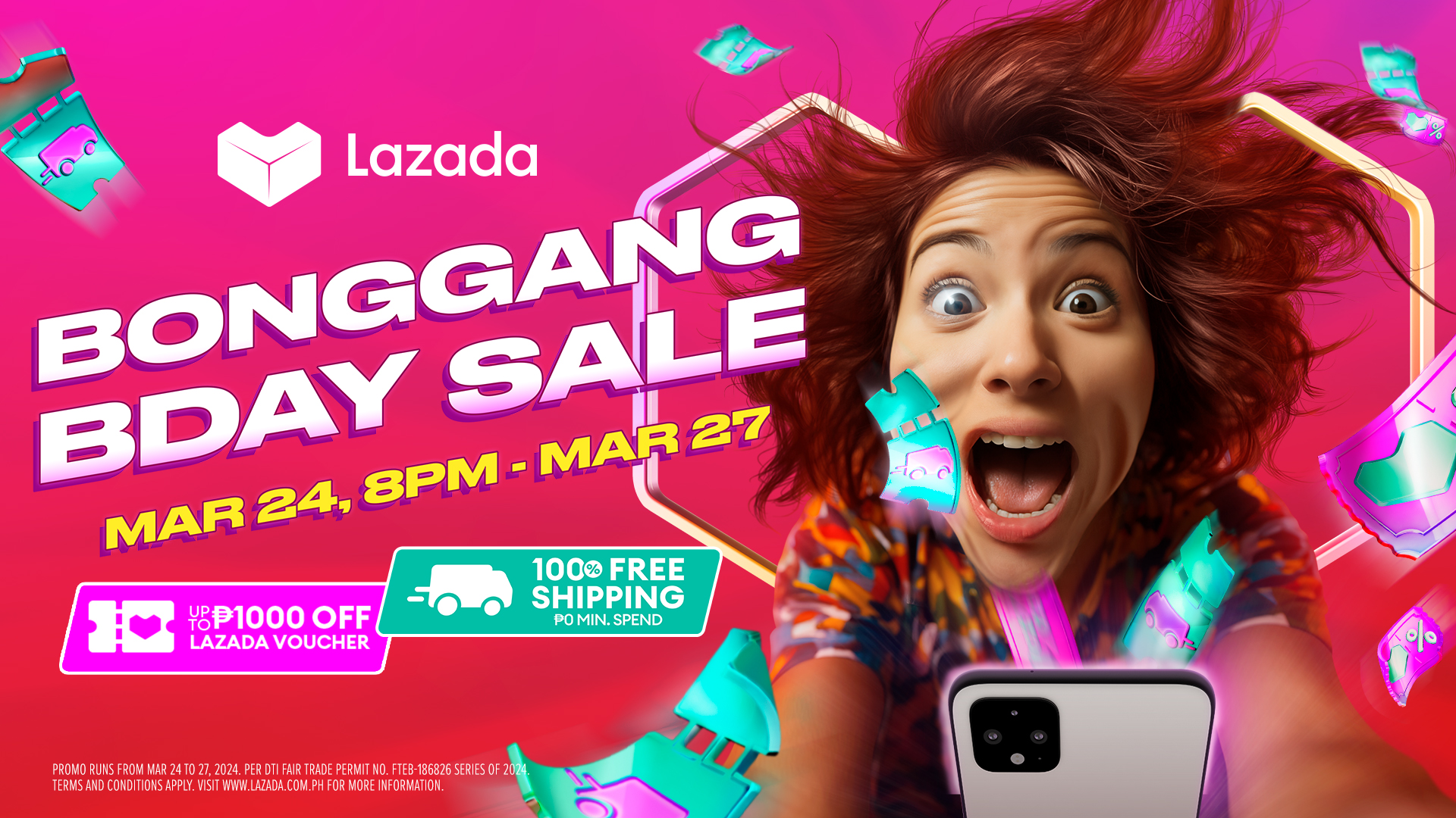 Lazada’s Bonggang Birthday Sale: Awesome Deals, Vouchers, and Free Shipping!