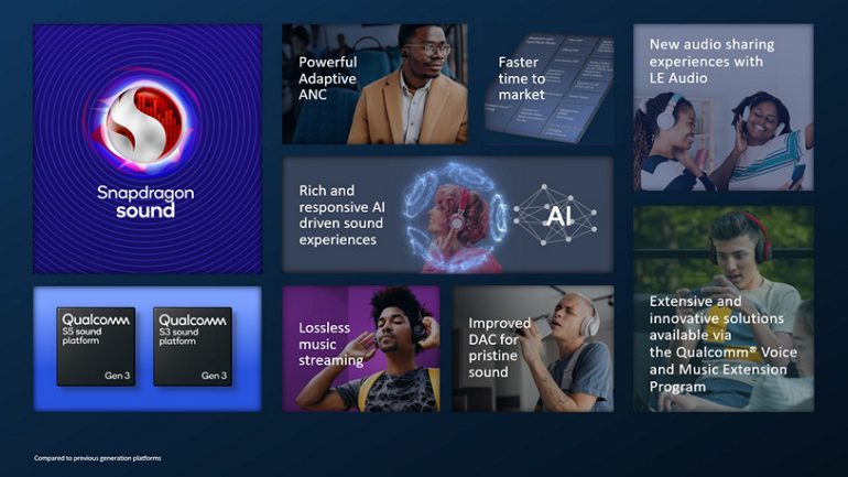 Qualcomm S5 Gen 3 and S3 Gen 3 launch highlights