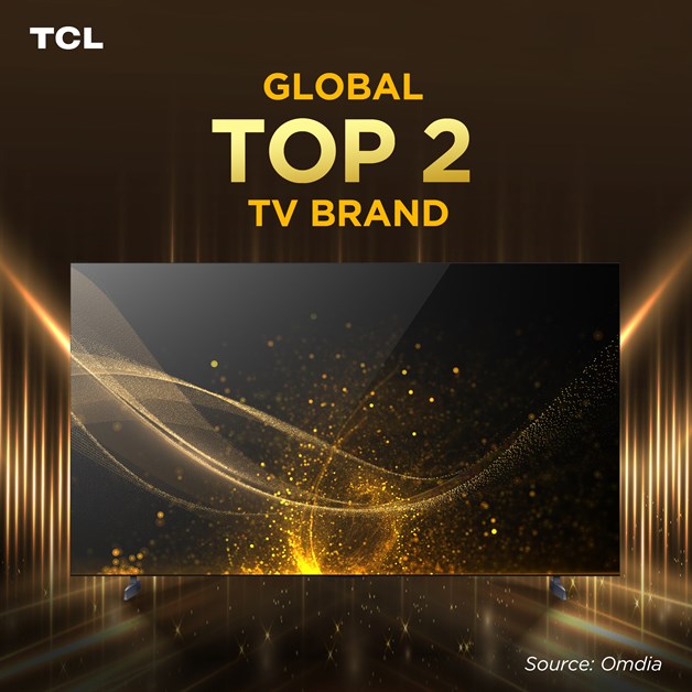 TCL is Global Top 2 TV Brand for Two Consecutive Years