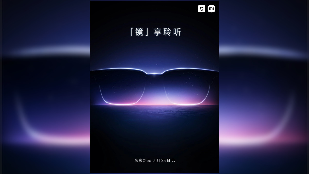 Xiaomi Mijia Smart Audio Glasses Set to Launch in China on March 25