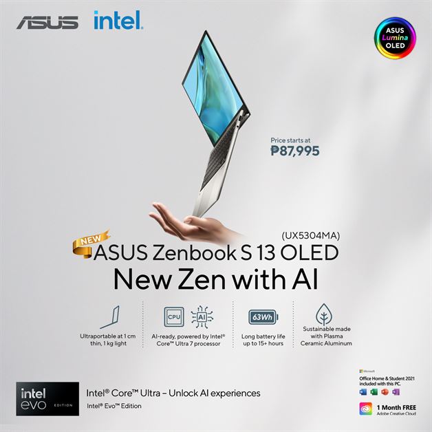 ASUS Zenbook S 13 OLED UX5304MA (1)