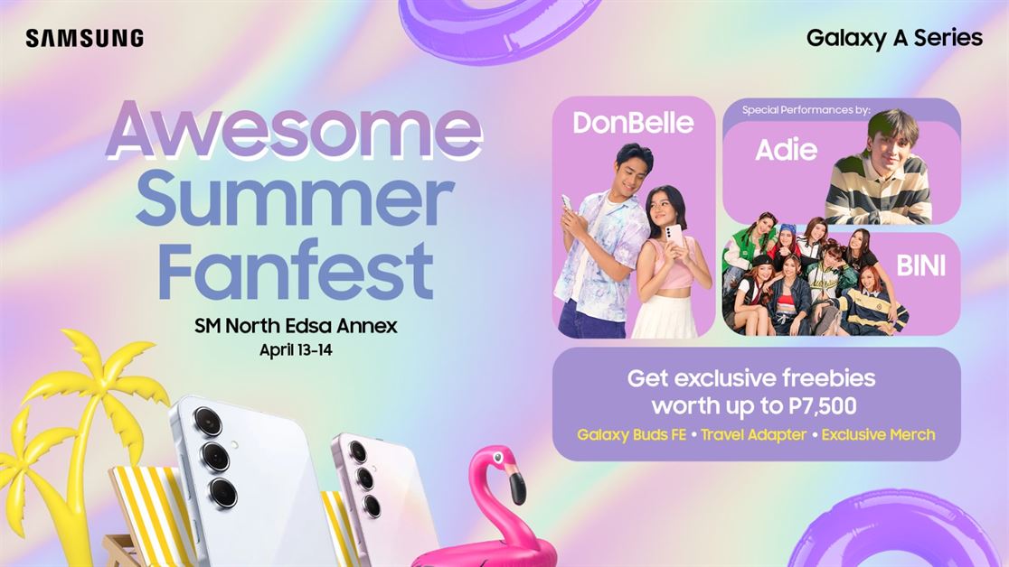 Samsung Awesome Summer Fanfest feat. DonBelle, BINI, Adie, and the Galaxy A55 and A35 5G