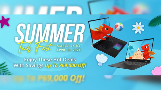 MSI Summer Tech Fest Banner