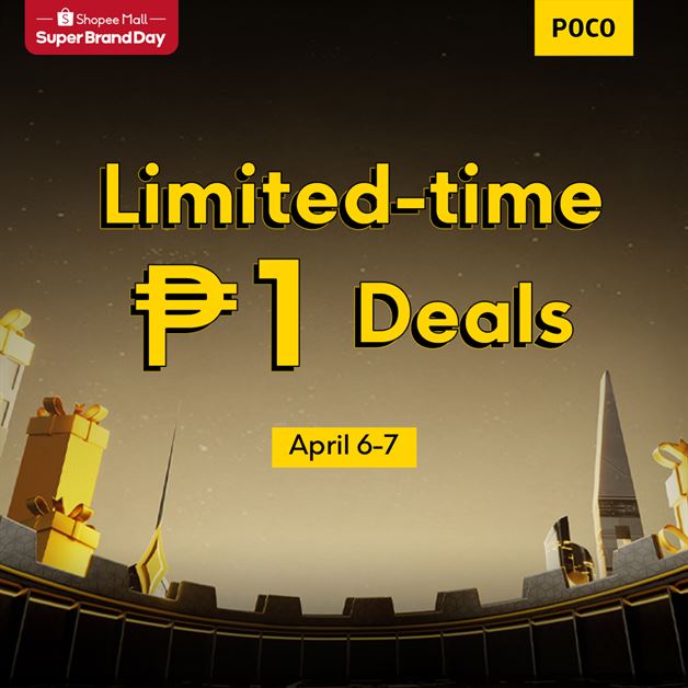 POCO Offers Unbeatable Deals at Shopee’s Super Brand Day on April 6-7