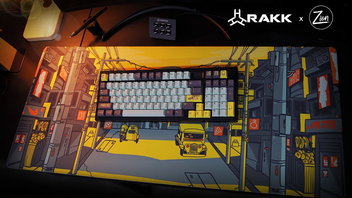 Rakk Unveils Manila-inspired Para Po Collection Keycap Set and Deskmat