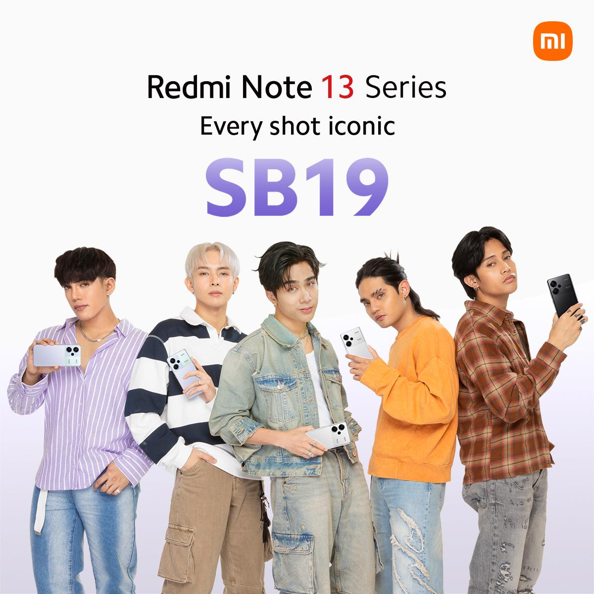 Xiaomi Philippines Taps SB19 for its Redmi Note 13 Series Promotions