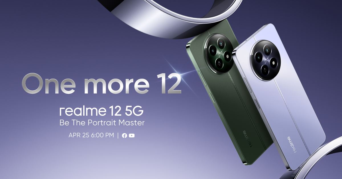 realme 12 5G to Launch in PH on April 25