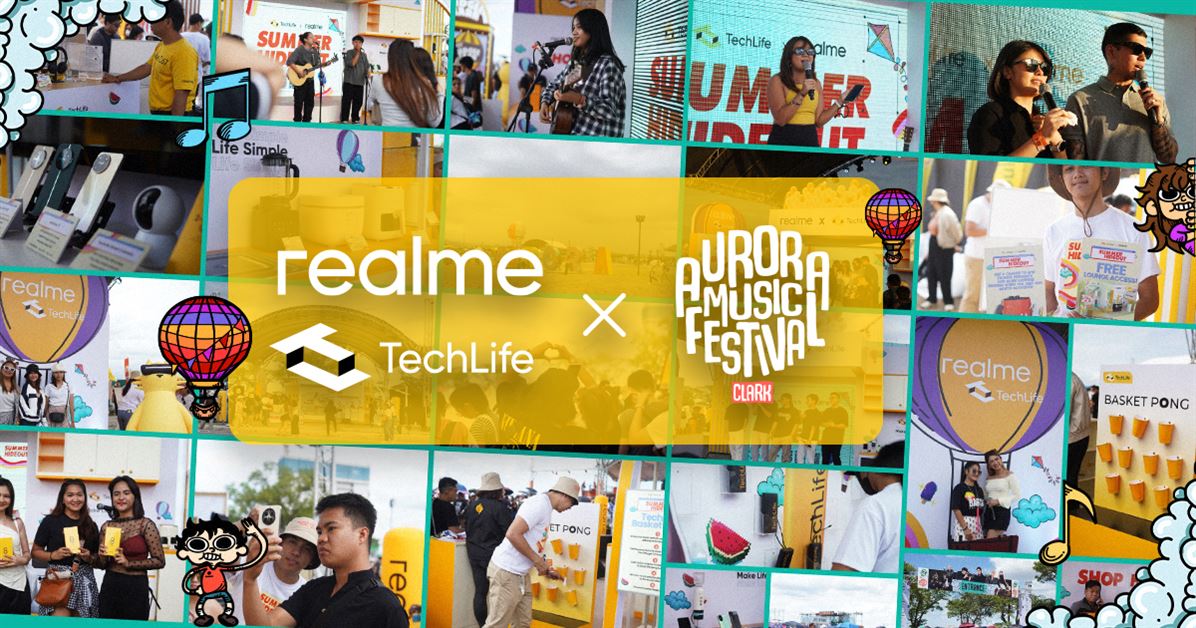realme and TechLife Bring the Summer Vibes at Aurora Music Festival