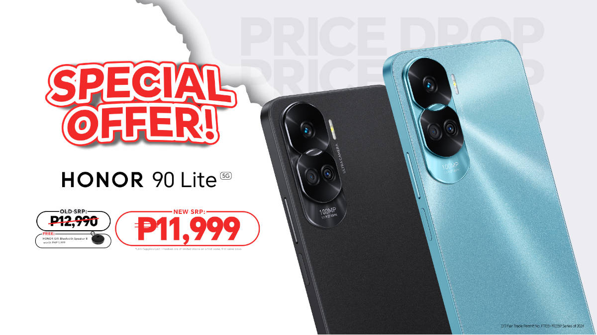HONOR 90 Lite 5G Gets Limited-Time Price Drop, Now at PHP 11,999