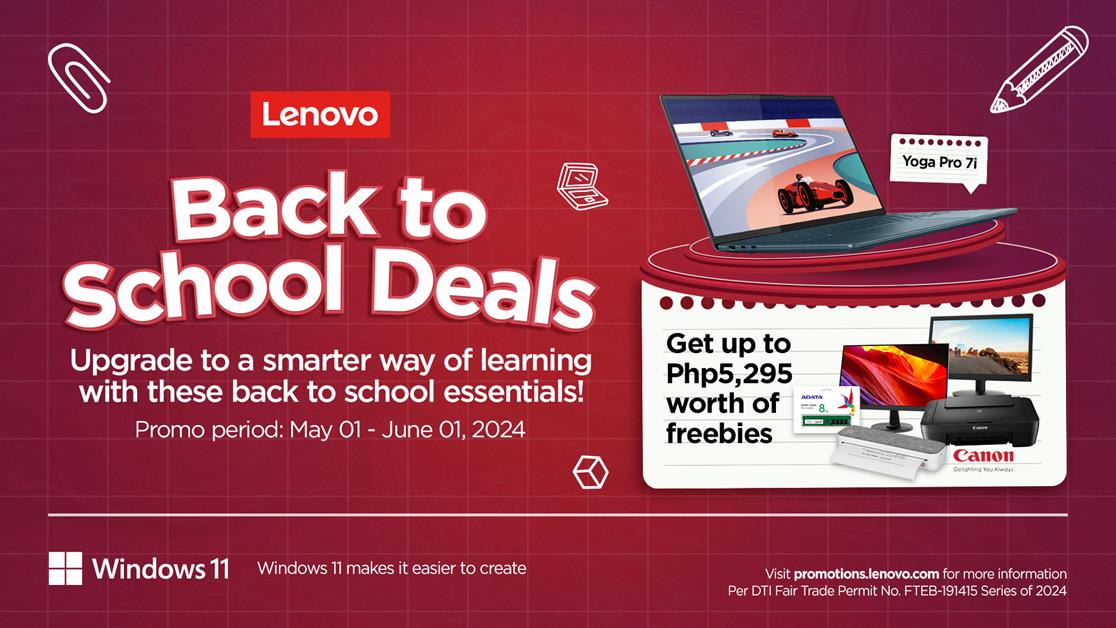 Lenovo Announces its Back to School Deals for 2024