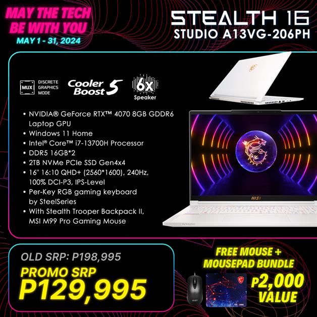 MSI Laptop Deals May (2)