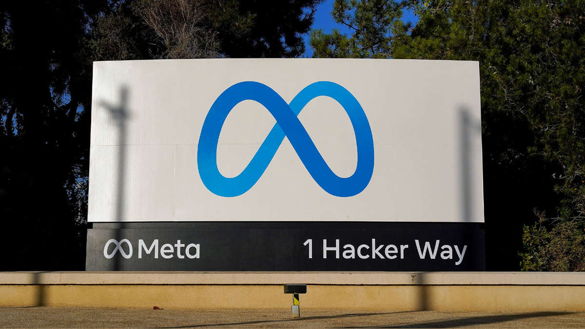 Meta logo banner