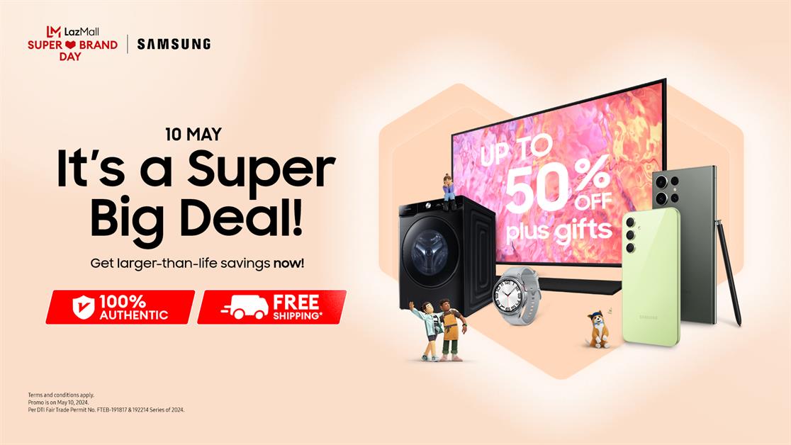 Samsung and Lazada Team Up for Super Brand Day 2024