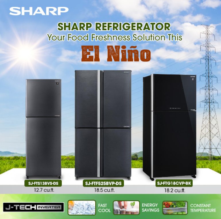 Sharp El Nino season Refrigerator