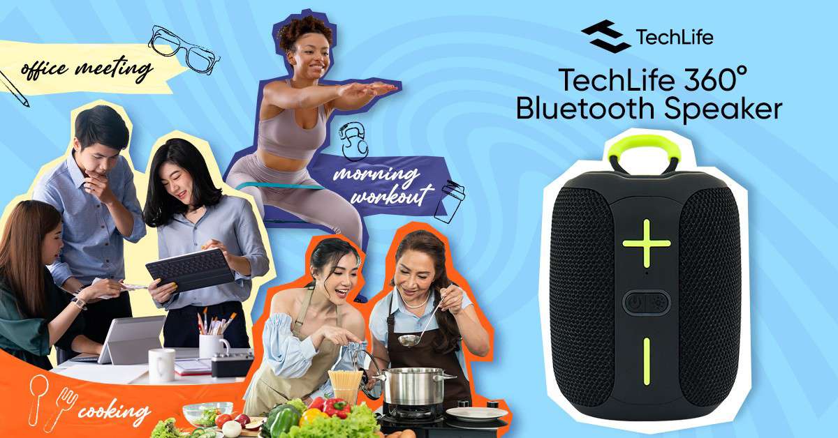 Get the TechLife 360° Bluetooth Speaker for Only PHP 599