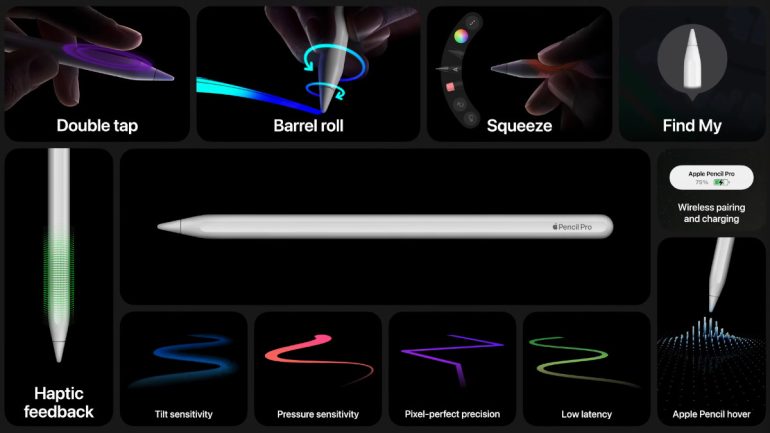 iPad Pro 2024 launch Apple Pencil Pro 2