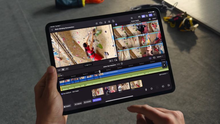 iPad Pro 2024 launch Final Cut Pro for iPad 2 Multicam