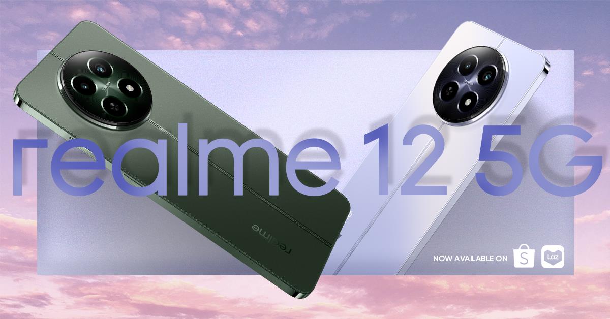 realme 12 5G Now Available on Shopee and Lazada