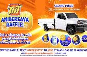 TNT Anibersaya Raffle Promo
