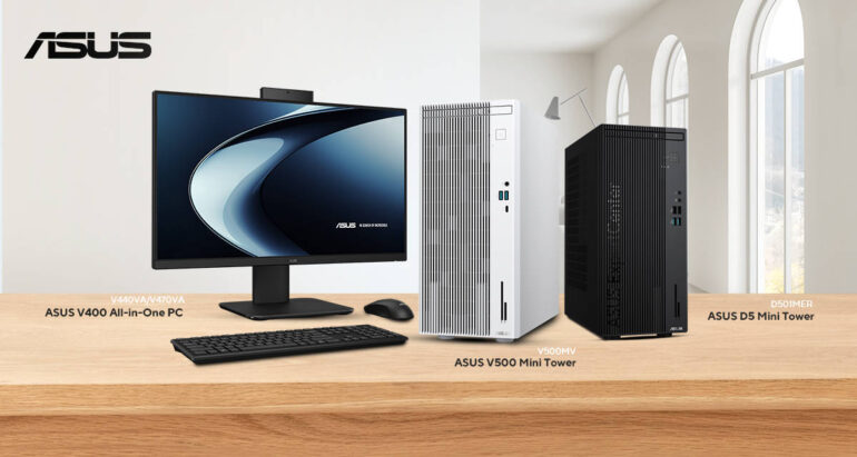 ASUS Desktops banner
