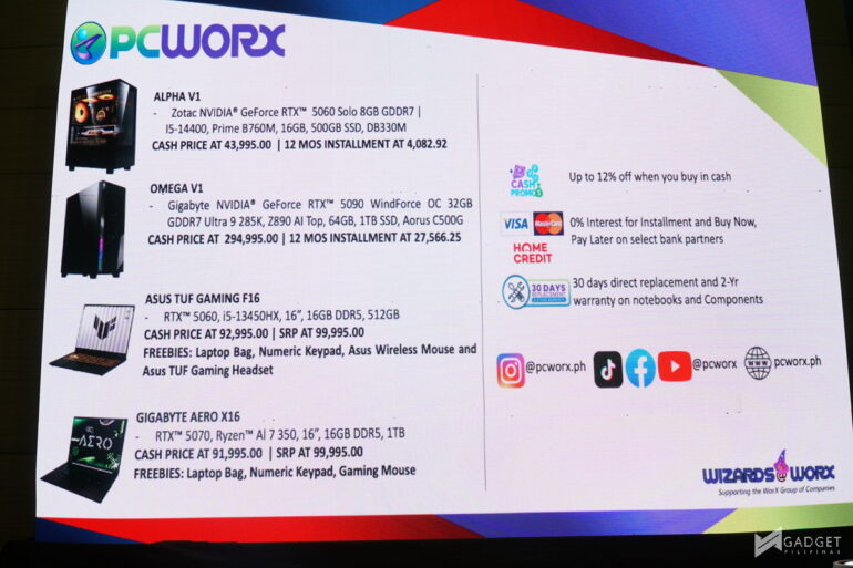 NVIDIA Back To School Promo 2025 PCWORX