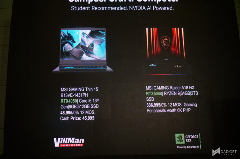 NVIDIA Back To School Promo 2025 Villman 3