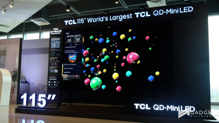 115 inch TCL C7K QD Mini LED TV PH launch 2