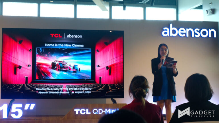 115-inch TCL C7K QD-Mini LED TV PH launch Cyd Montebon