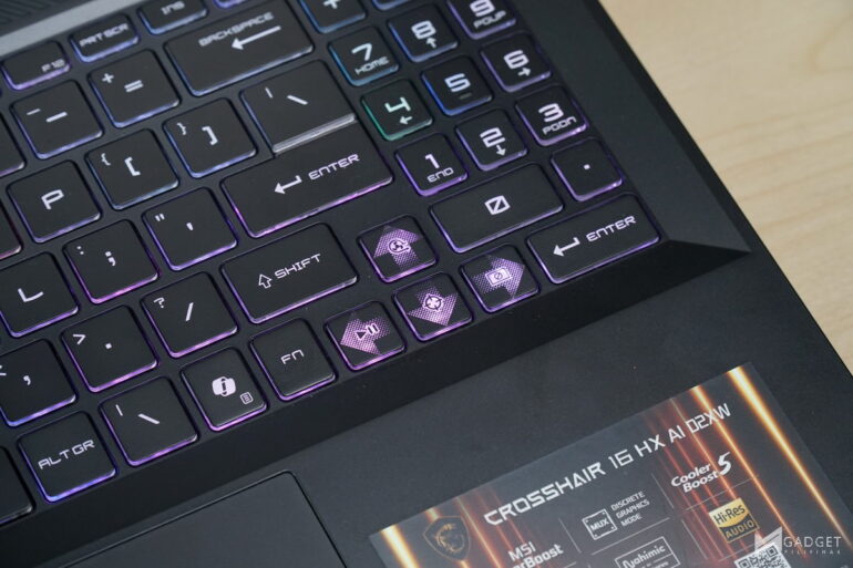 MSI Crosshair 16 HX AI D2XWGKG Review 324