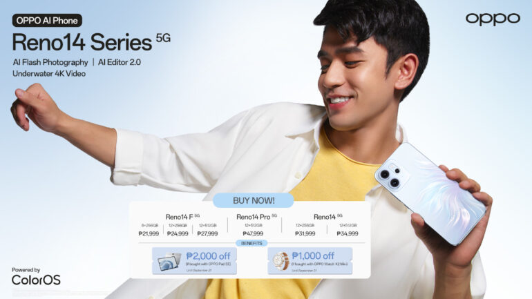 OPPO Reno14 Series 5G PH launch 1