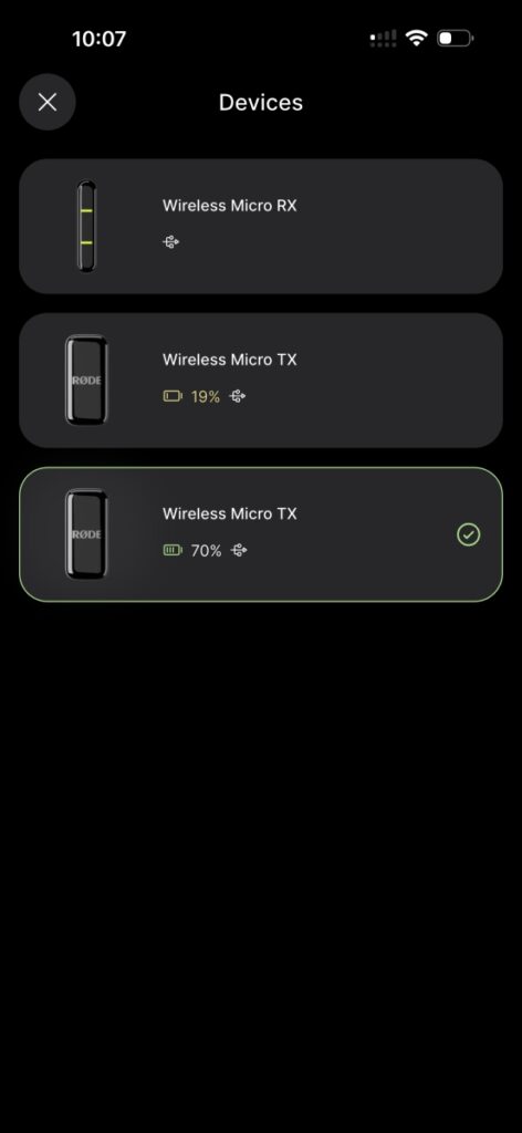 RODE Wireless Micro Review Software 11