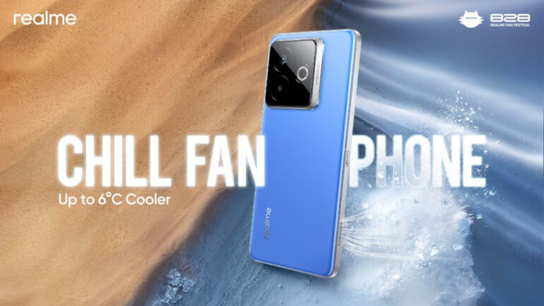 realme chill fan phone 1