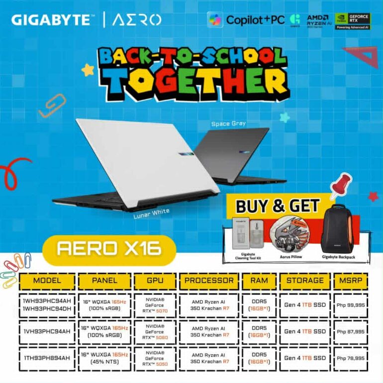 Gigabyte AERO X16 1WH Review Specs and Config