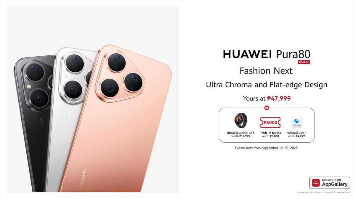 HUAWEI Pura 80 First Sale KV