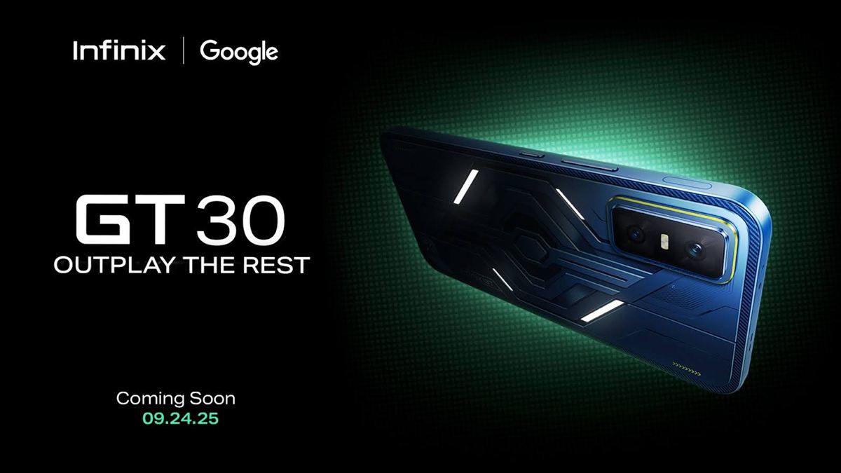 Infinix GT 30 Launch Teaser