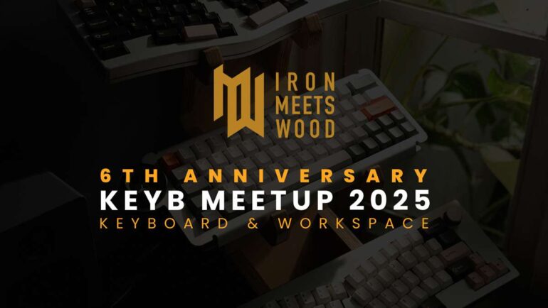 Iron Meets Wood Keyboard and Workspace Meetup